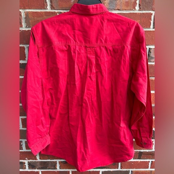 Cheyenne River University of Louisiana at Lafayette Raging Cajuns LS Red Shirt - Picture 2 of 5